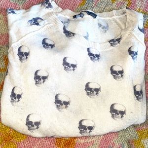 Cashmere Skull sweater from Neiman Marcus